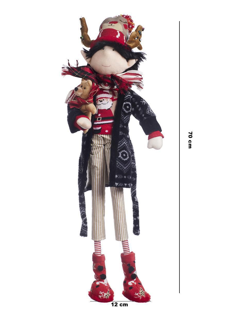 Ornamento Navidad duende 5