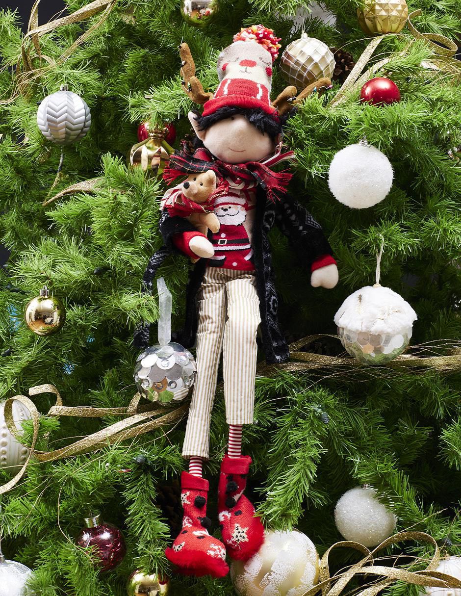 Ornamento Navidad duende 4