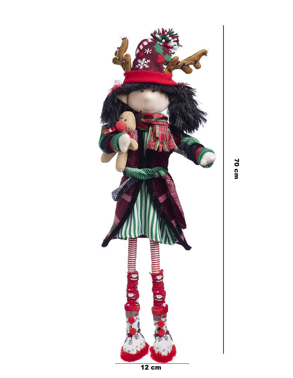 Ornamento Navidad duende 5