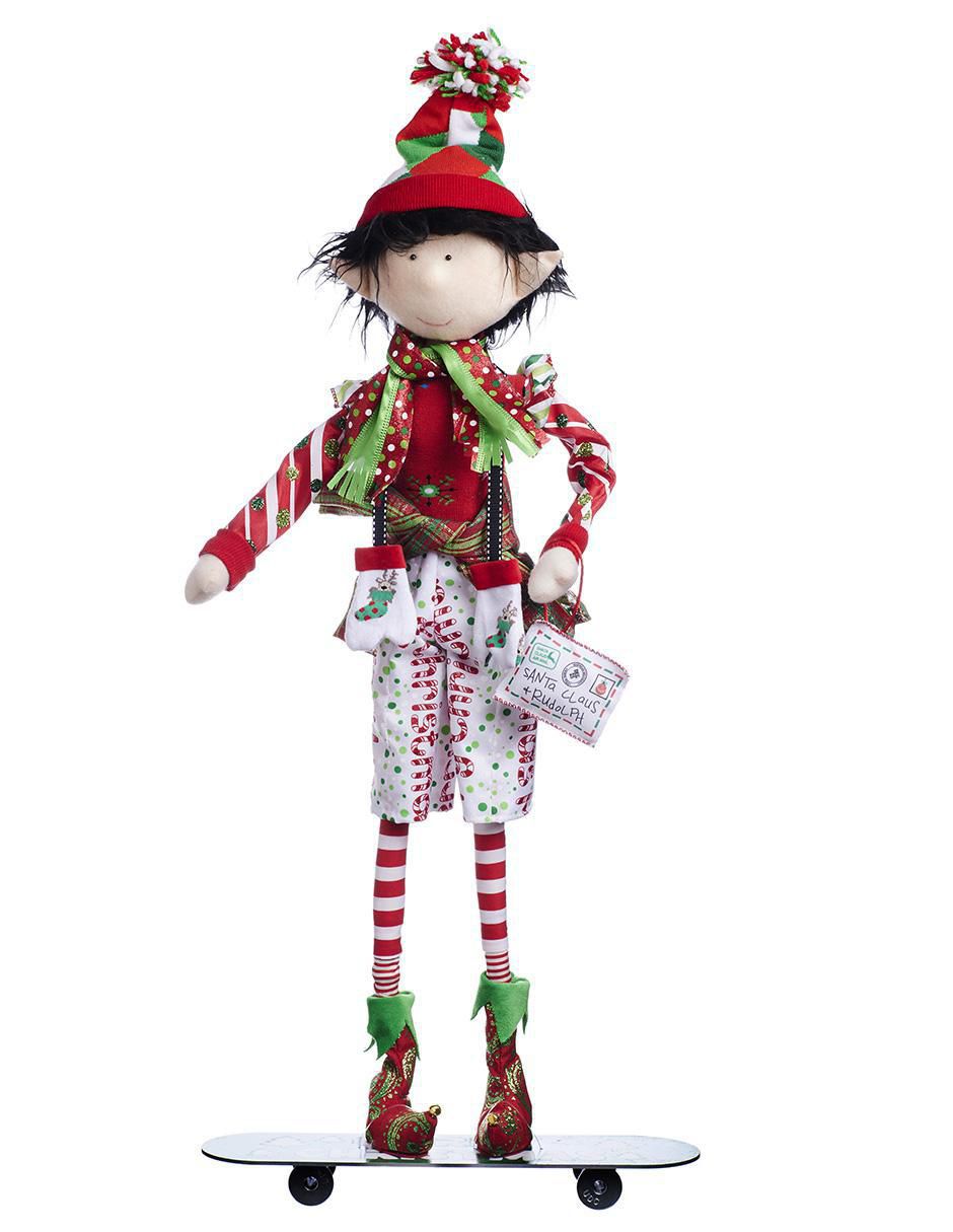 Ornamento Navidad duende Xmas Gang