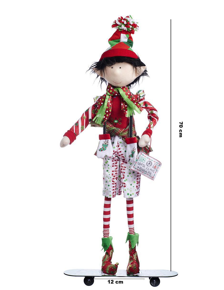 Ornamento Navidad duende Xmas Gang 5