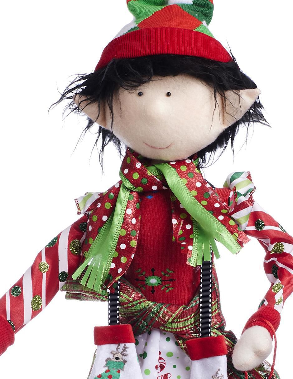 Ornamento Navidad duende Xmas Gang