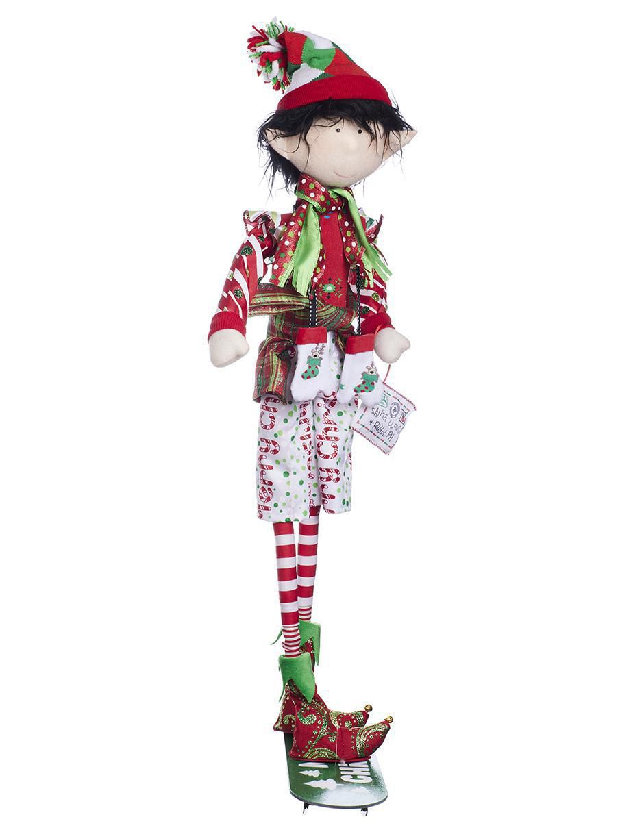Ornamento Navidad duende Xmas Gang