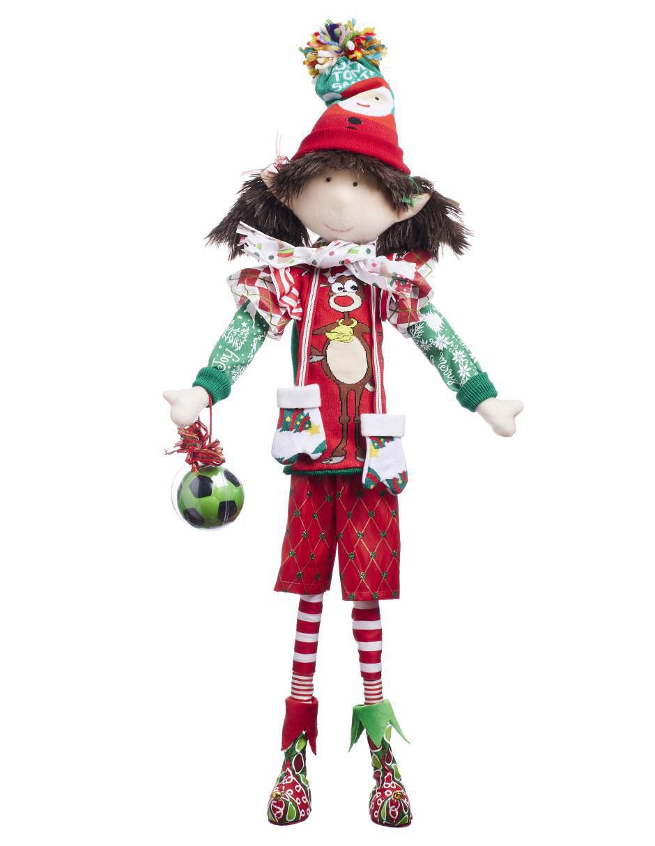 Ornamento Navidad duende Xmas Gang
