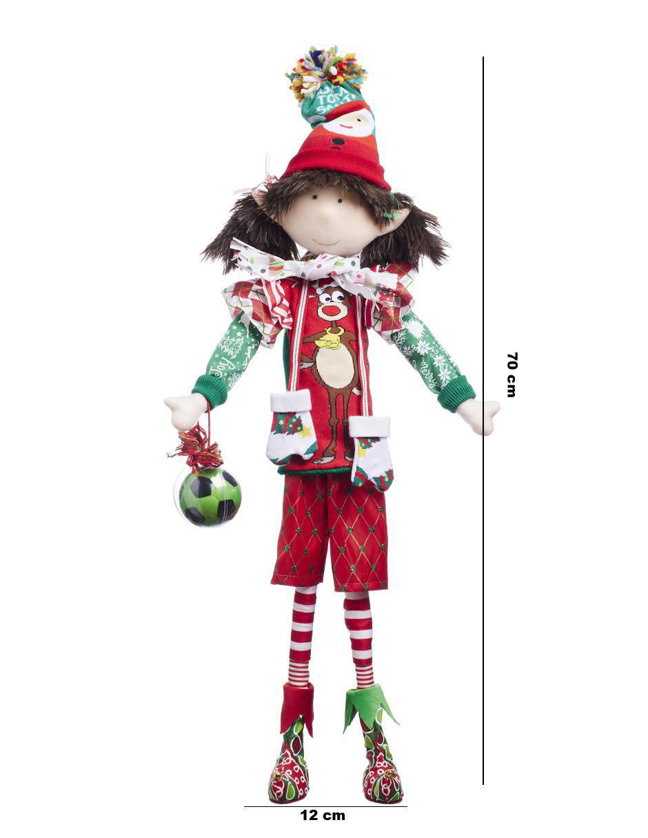 Ornamento Navidad duende Xmas Gang 5