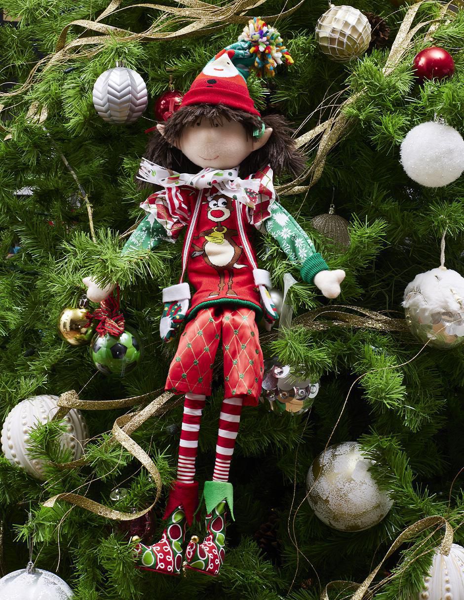 Ornamento Navidad duende Xmas Gang