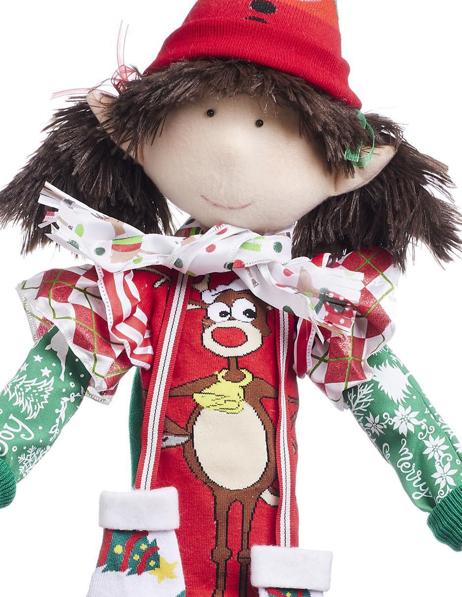 Ornamento Navidad duende Xmas Gang