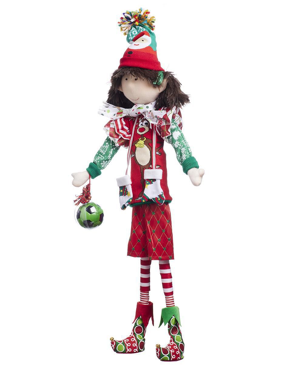 Ornamento Navidad duende Xmas Gang