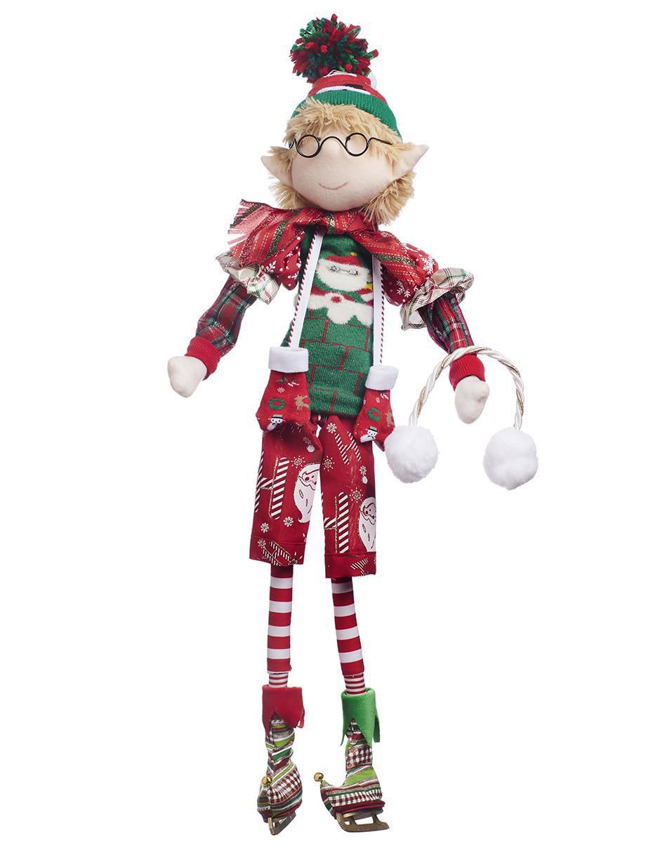Ornamento Navidad duende Xmas Gang