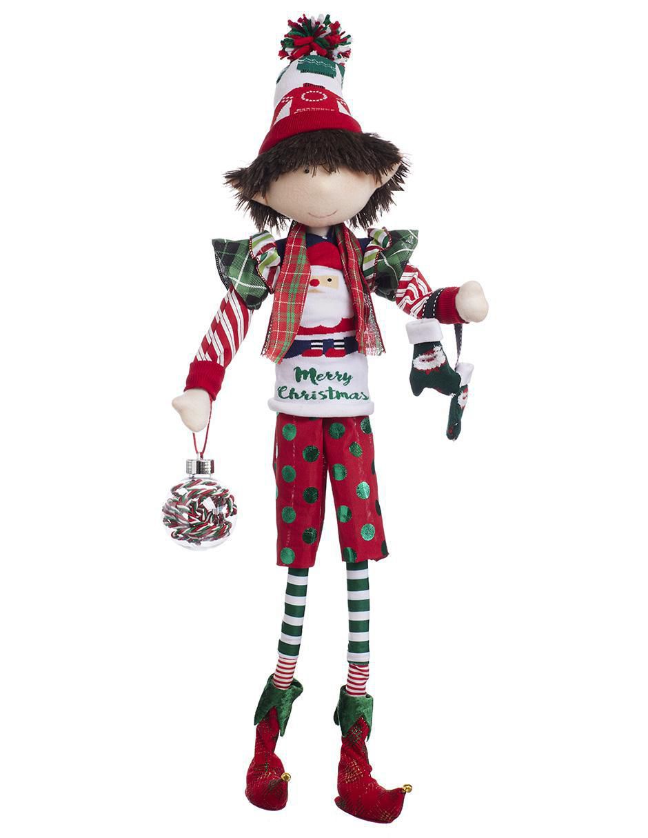 Ornamento Navidad duende Xmas Gang