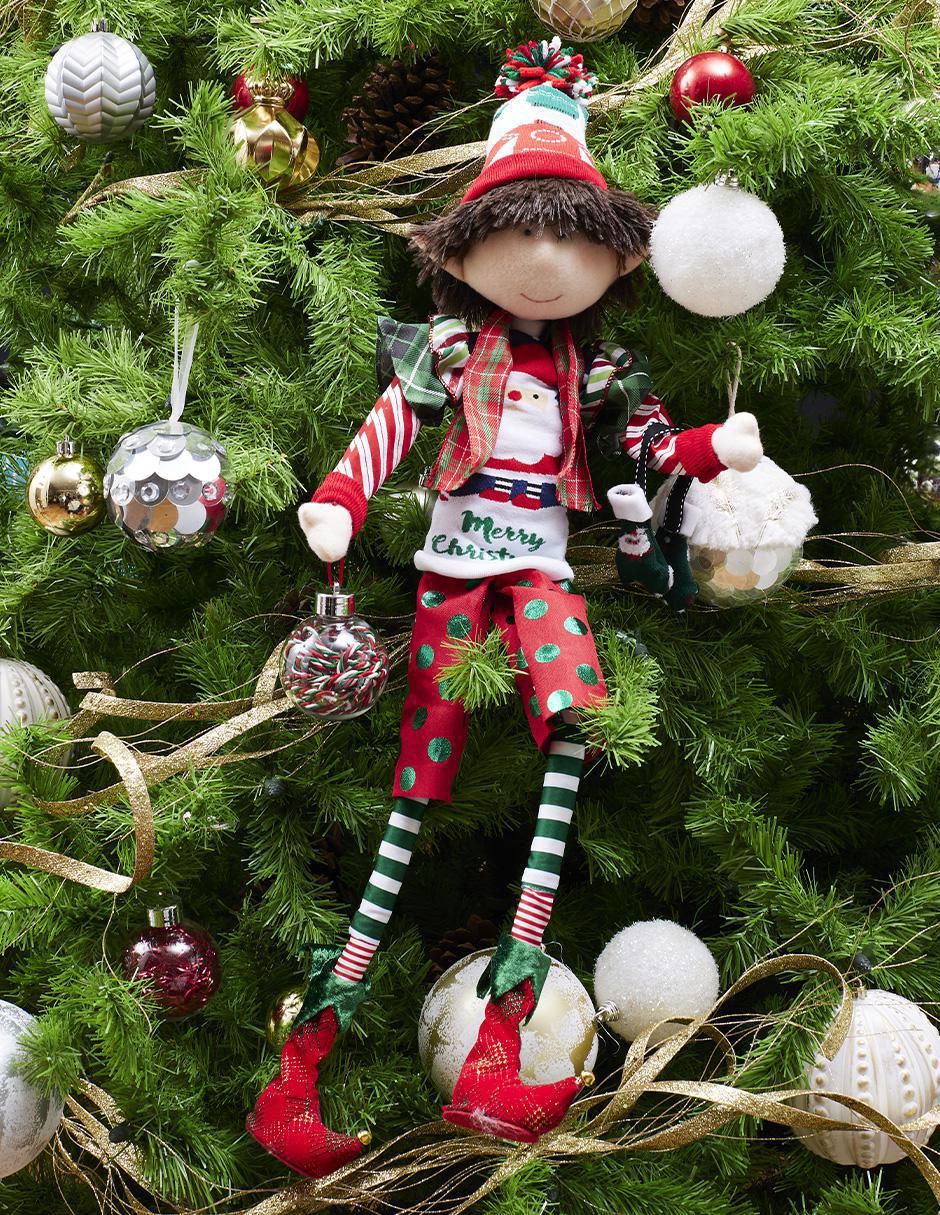 Ornamento Navidad duende Xmas Gang