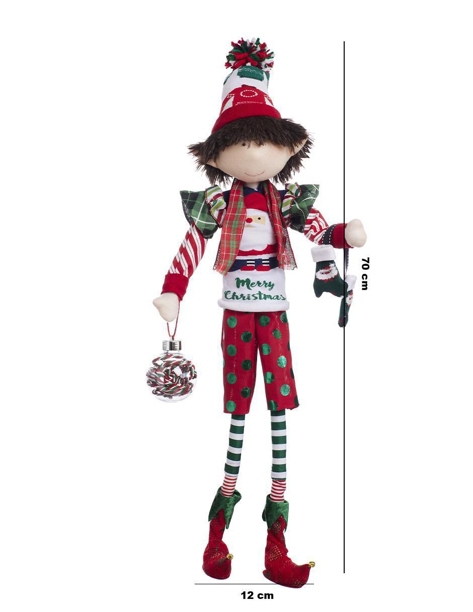 Ornamento Navidad duende Xmas Gang 5