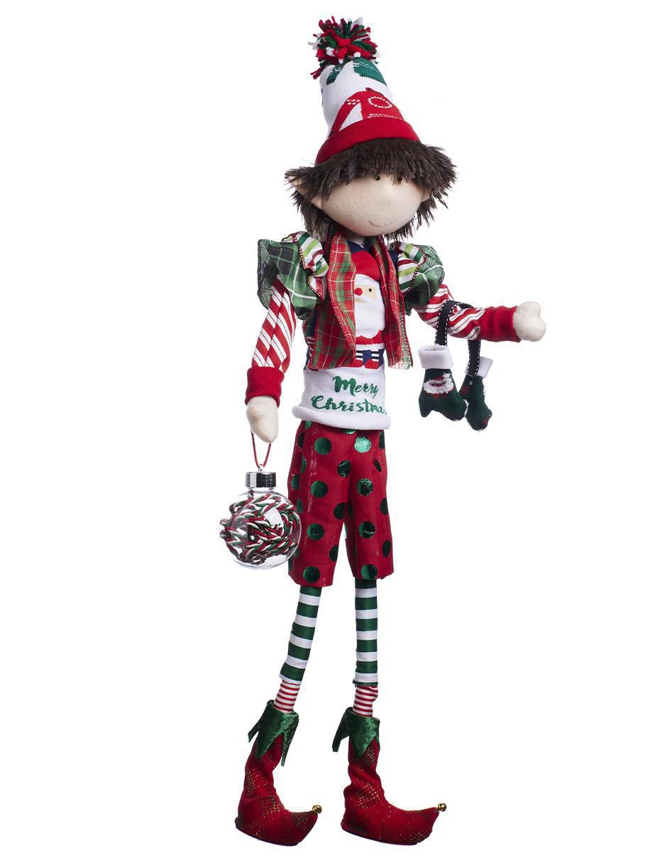 Ornamento Navidad duende Xmas Gang