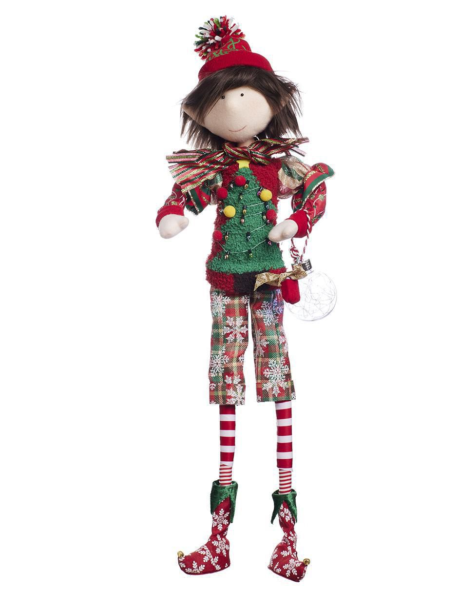 Ornamento Navidad duende Xmas Gang