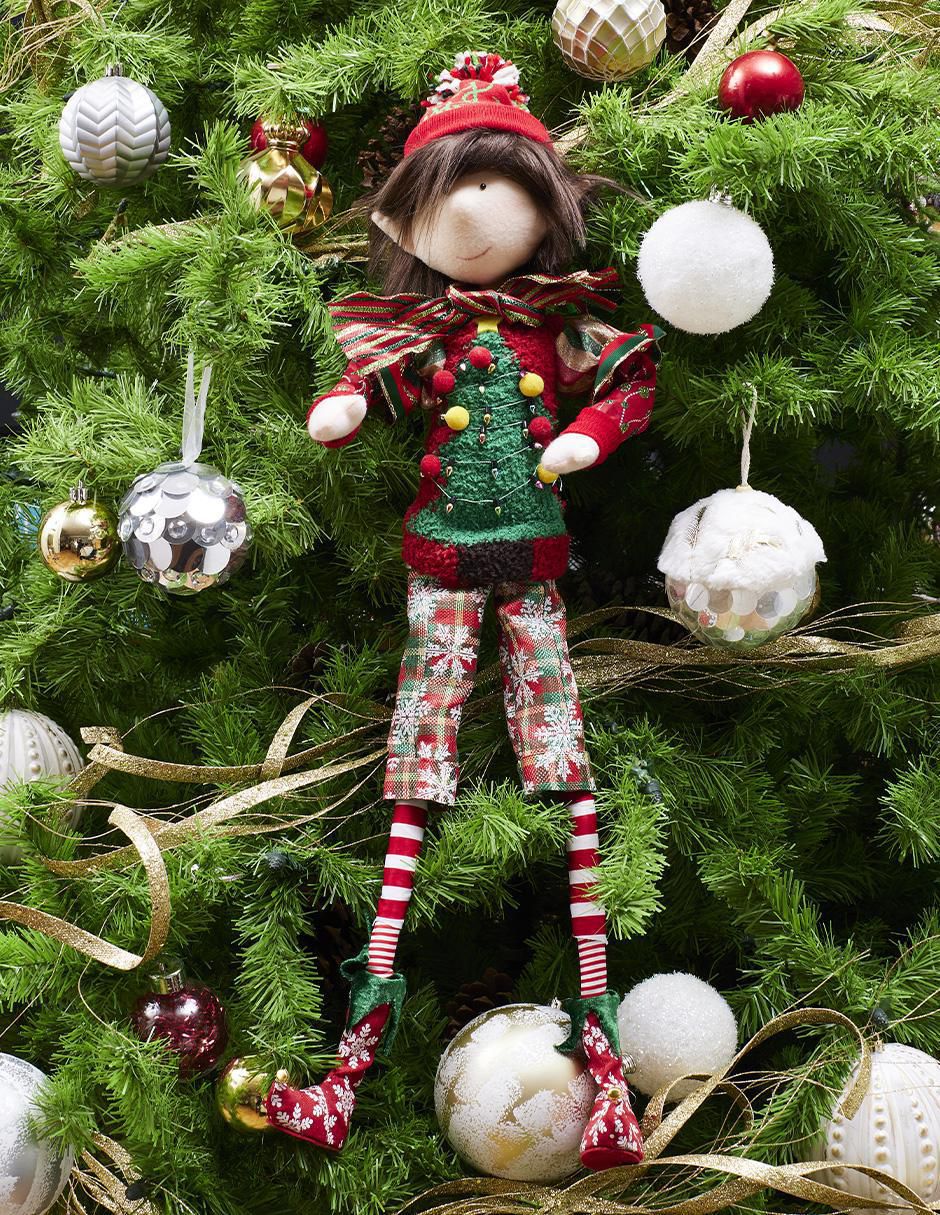 Ornamento Navidad duende Xmas Gang
