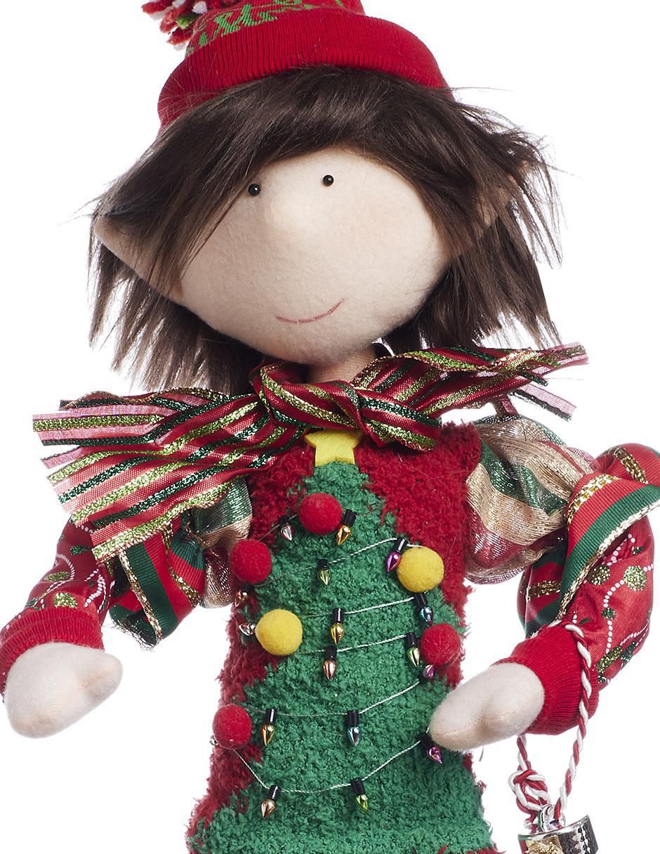 Ornamento Navidad duende Xmas Gang