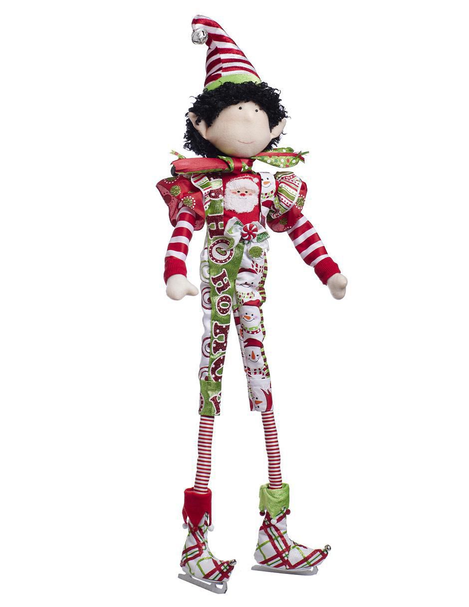 Ornamento Navidad duende Funny 4