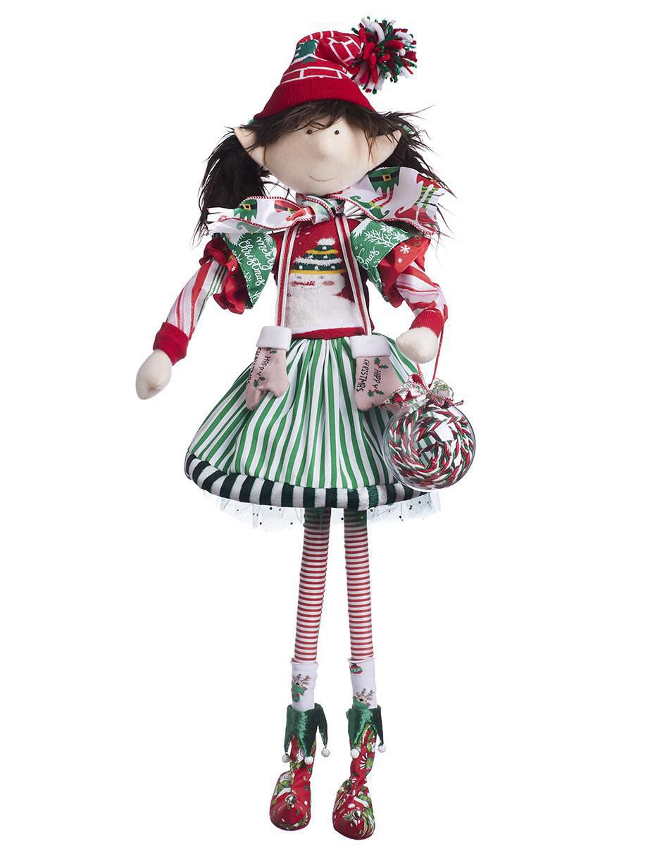 Ornamento Navidad duende Funny 1