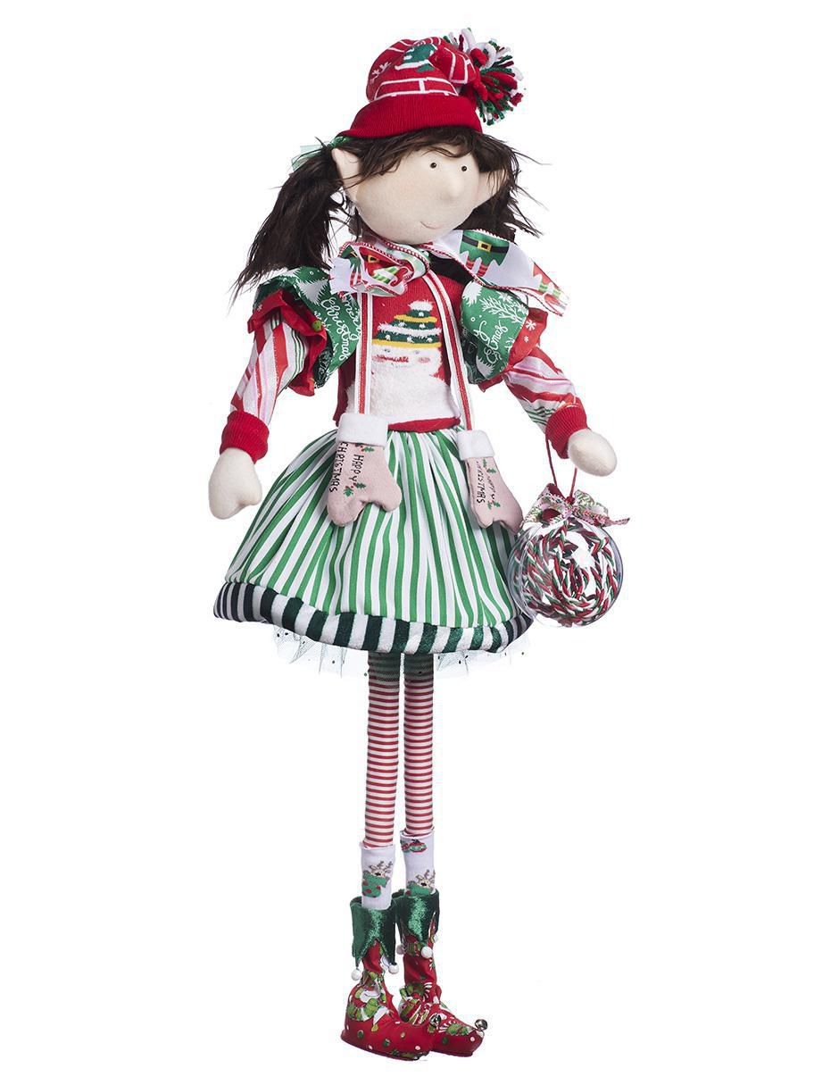 Ornamento Navidad duende Funny 3