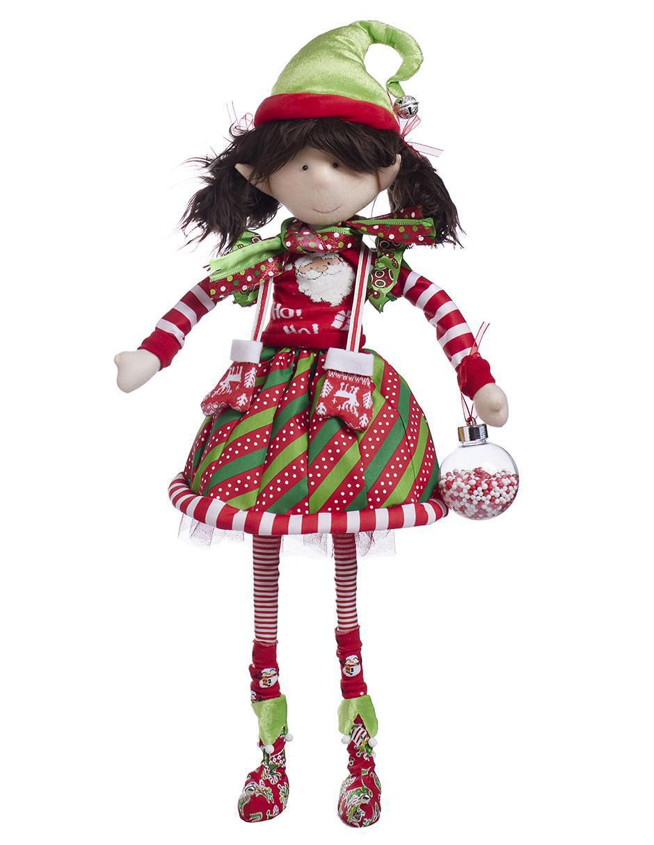 Ornamento Navidad duende Funny 1
