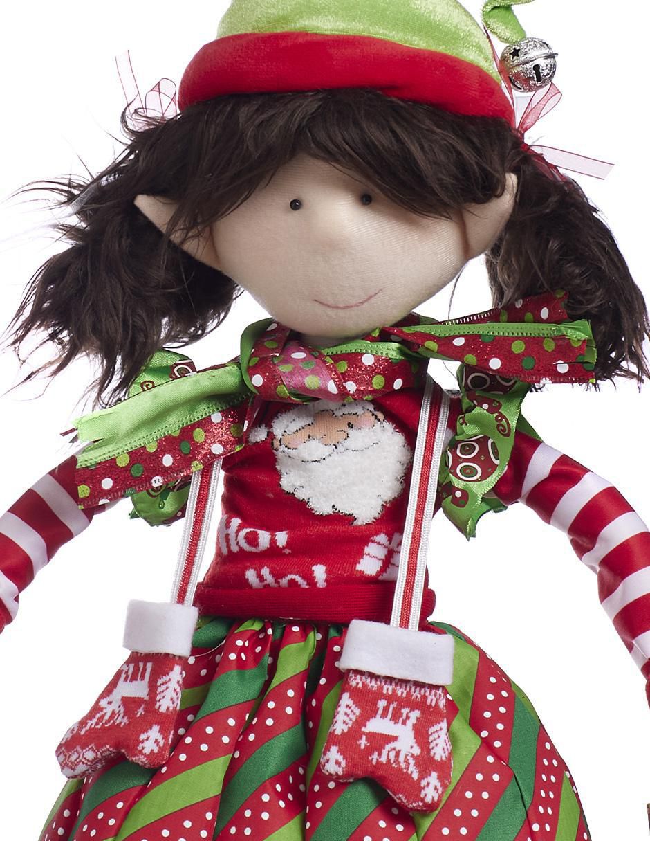 Ornamento Navidad duende Funny 3