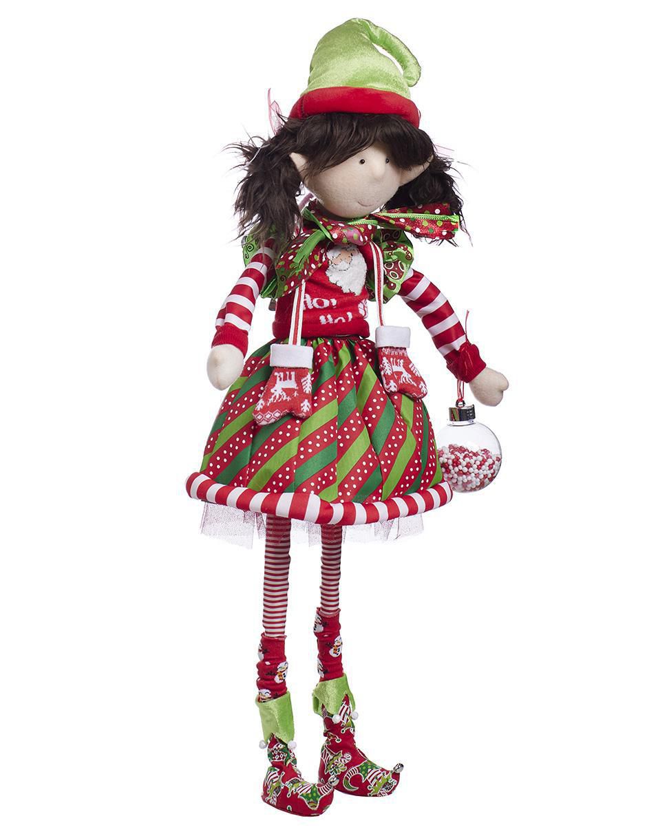Ornamento Navidad duende Funny 4