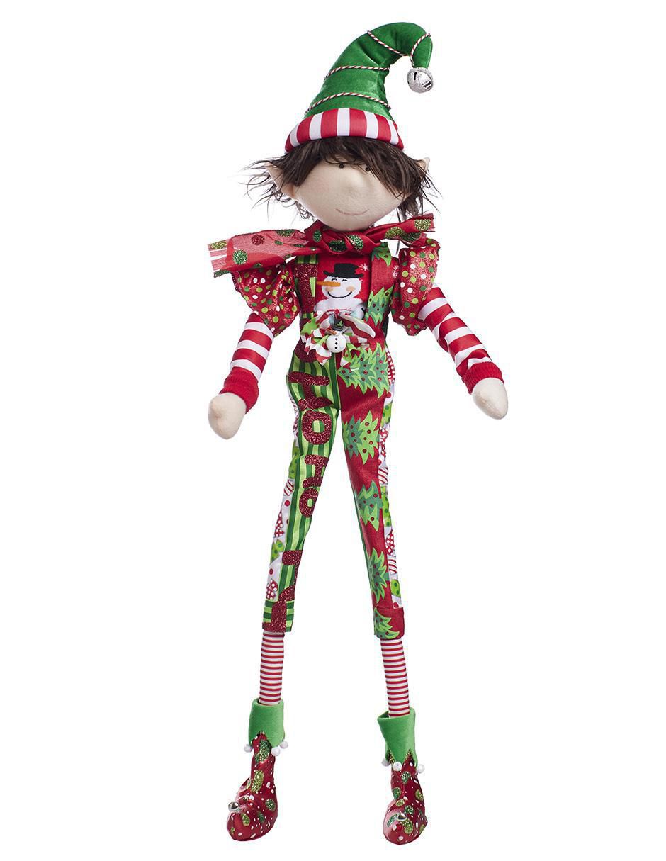 Ornamento Navidad duende Funny 1
