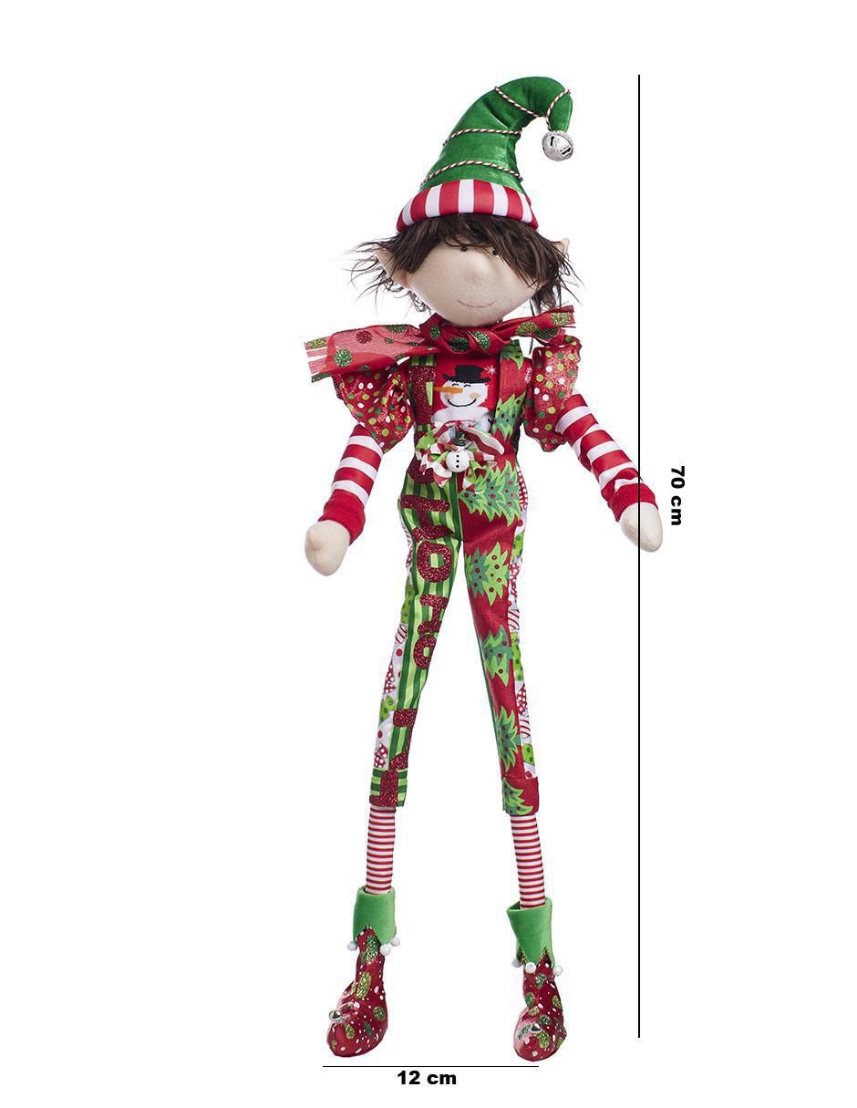 Ornamento Navidad duende Funny 5