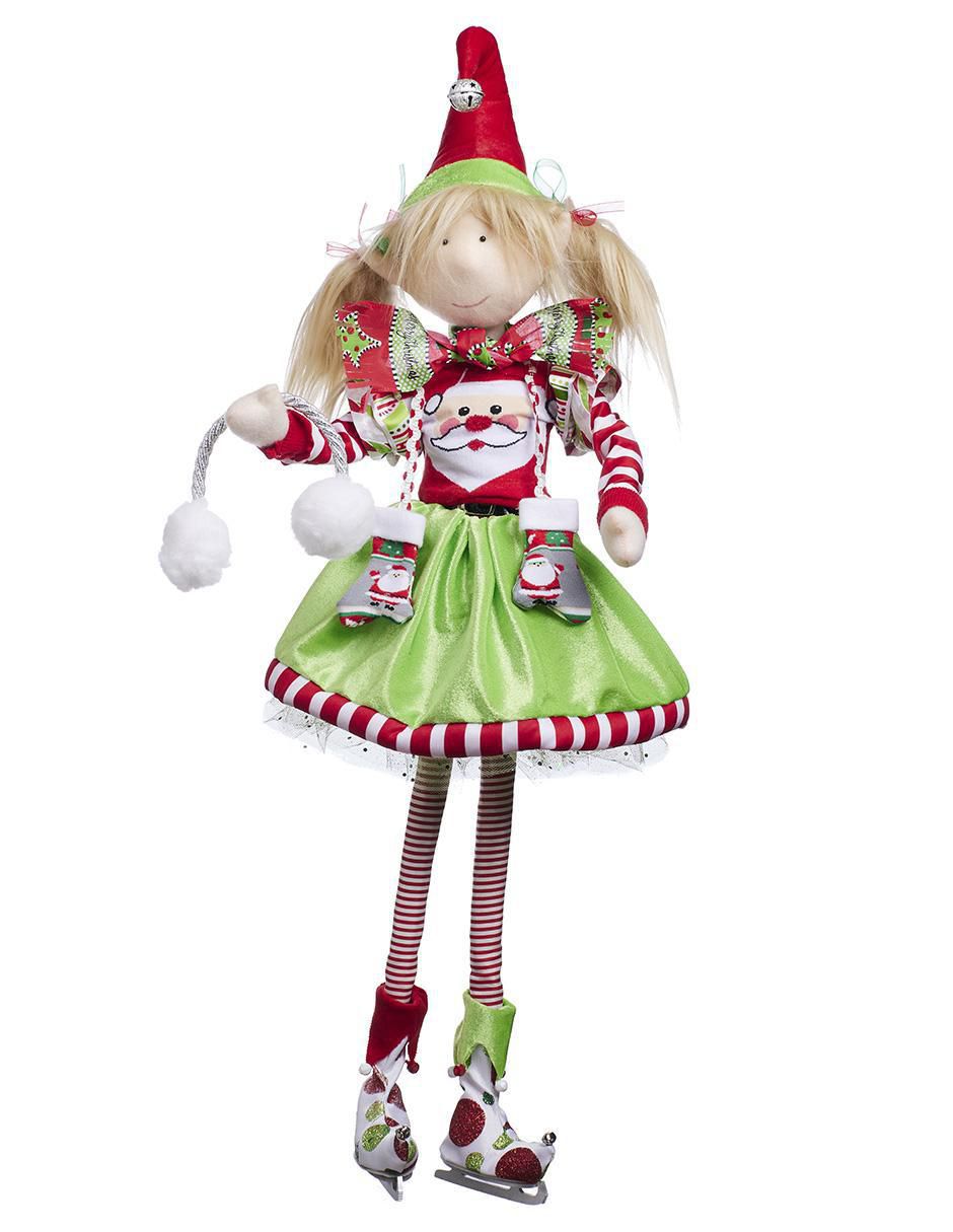 Ornamento Navidad duende Funny 1