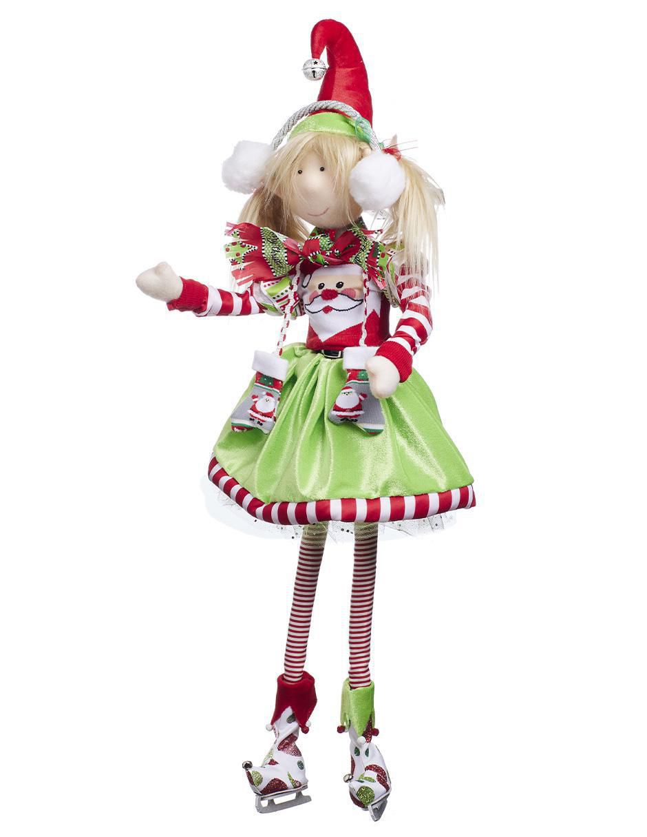 Ornamento Navidad duende Funny 4