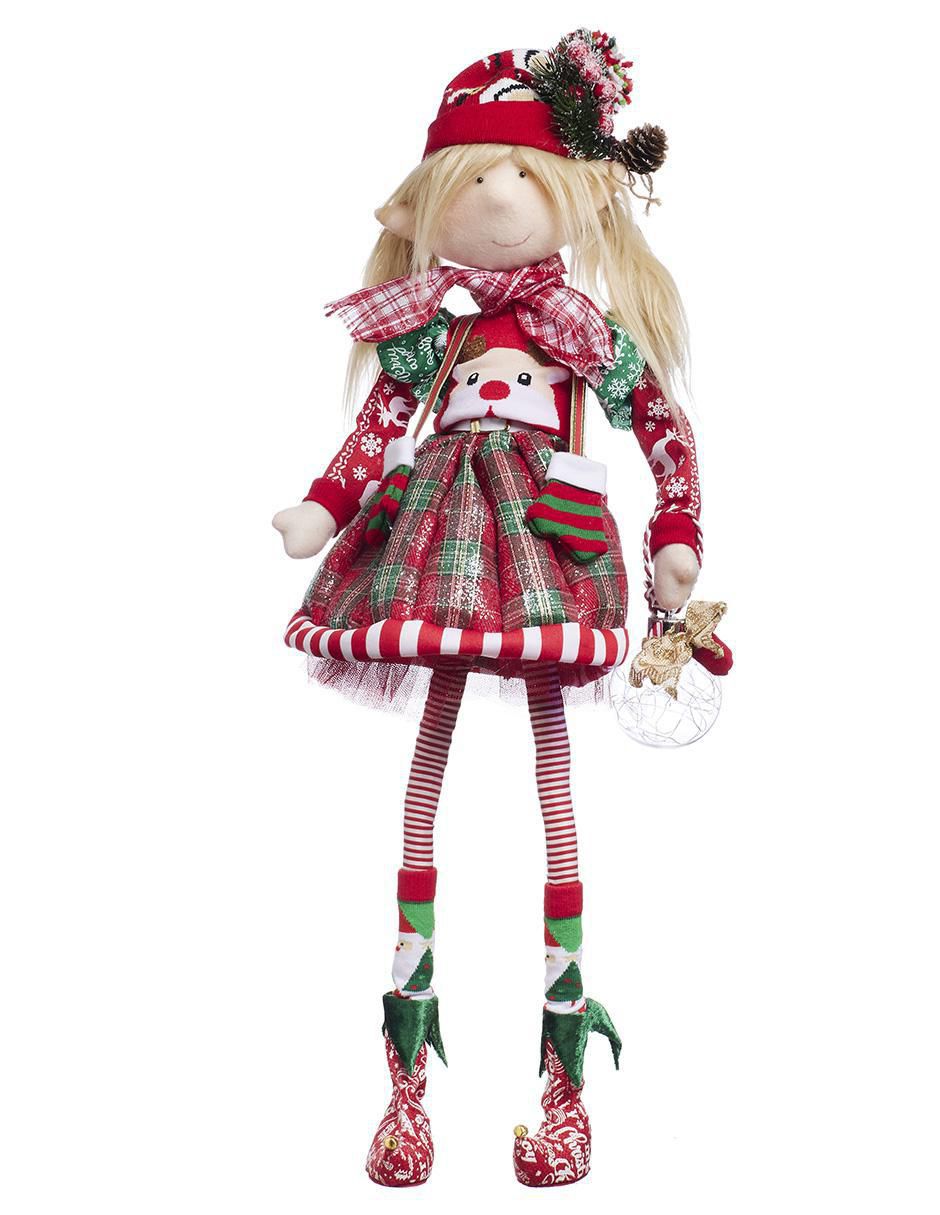 Ornamento Navidad duende Classic Xmas