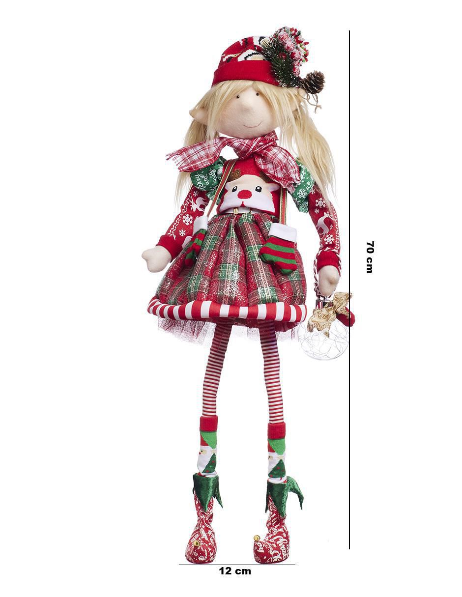 Ornamento Navidad duende Classic Xmas 6