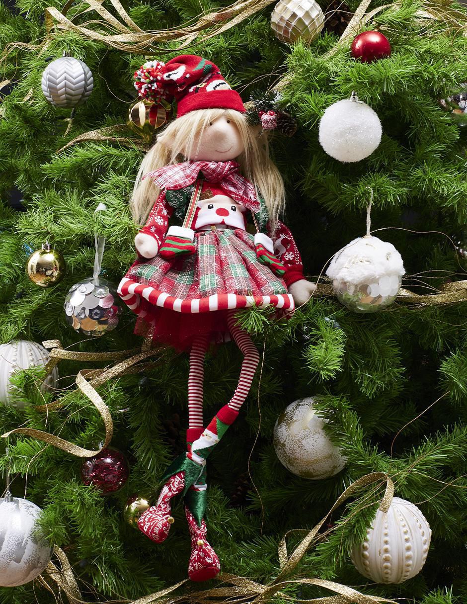 Ornamento Navidad duende Classic Xmas