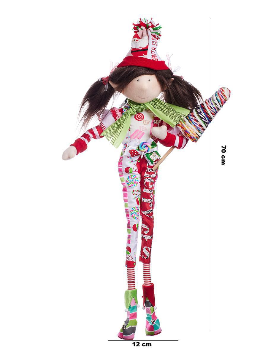 Ornamento Navidad duende Funny 5