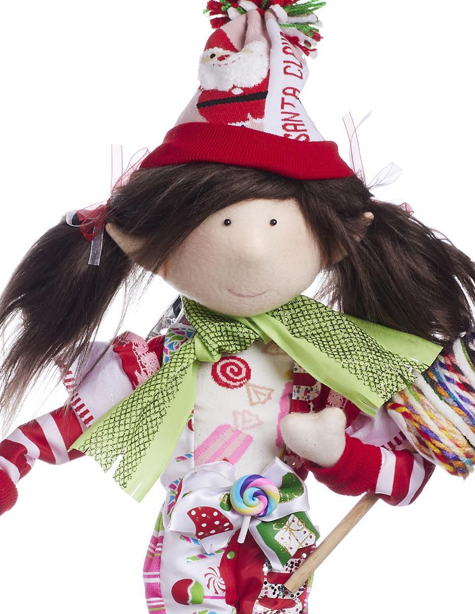 Ornamento Navidad duende Funny 3