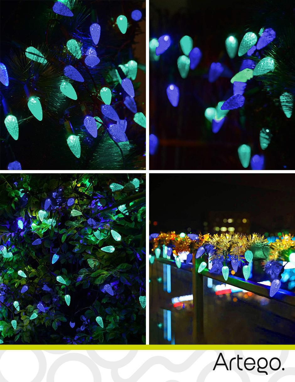 Serie de led Strawberry con 100 focos 2