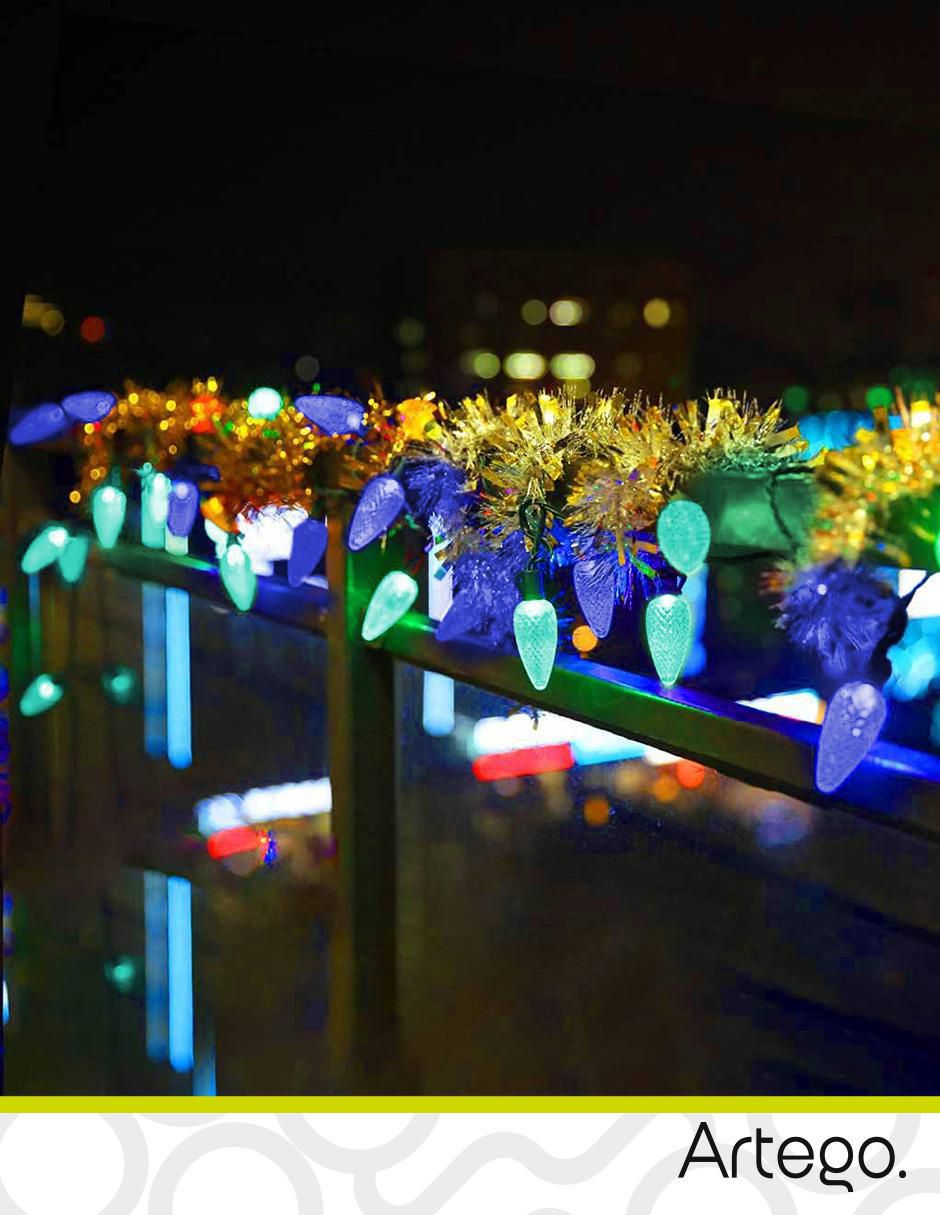 Serie de led Strawberry con 100 focos 6