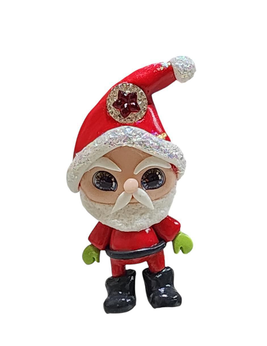 Portarretratos Santa Claus de cristal para 1 foto 4