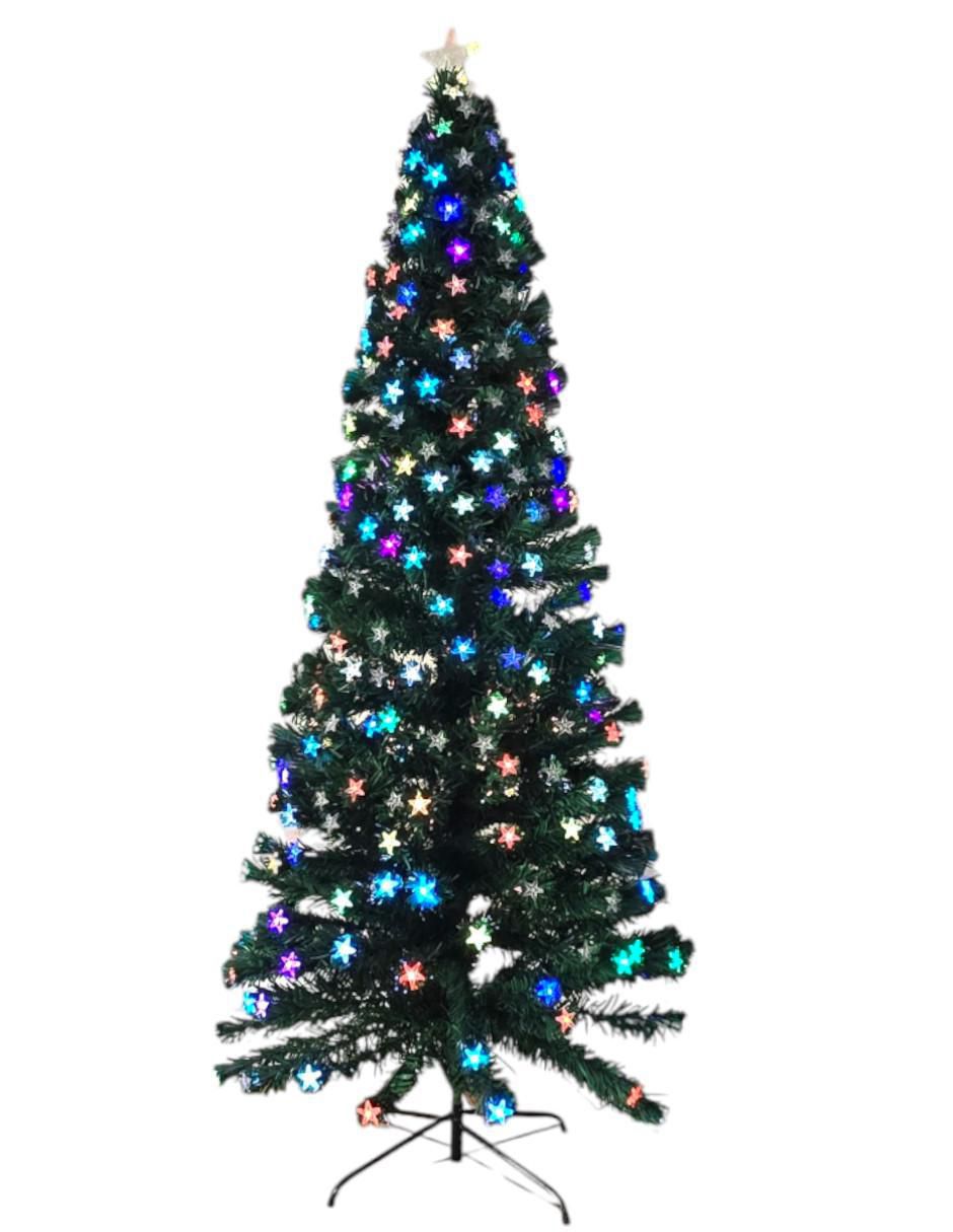 Árbol de navidad Ultrabrillante de plástico con 200 luces Árbol de navidad Ultrabrillante de plástico con 200 luces