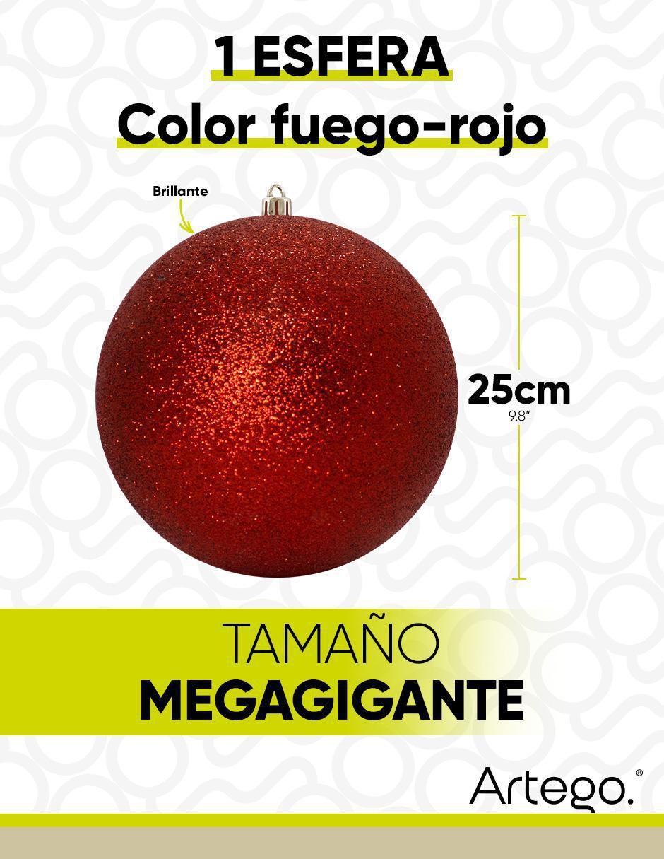 Esfera navideña Mega Gigante con 1 pieza 5