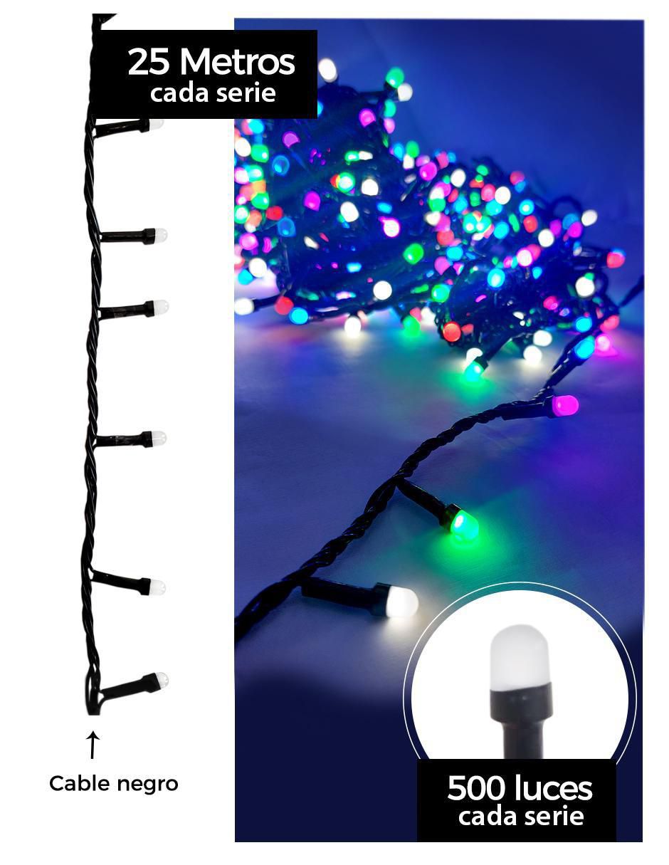 Set luces led con 1000 focos 5