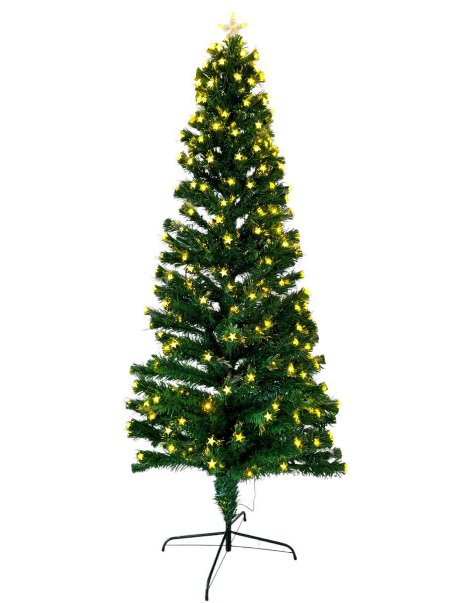 Árbol de navidad Ultrabrillante de plástico con 200 luces