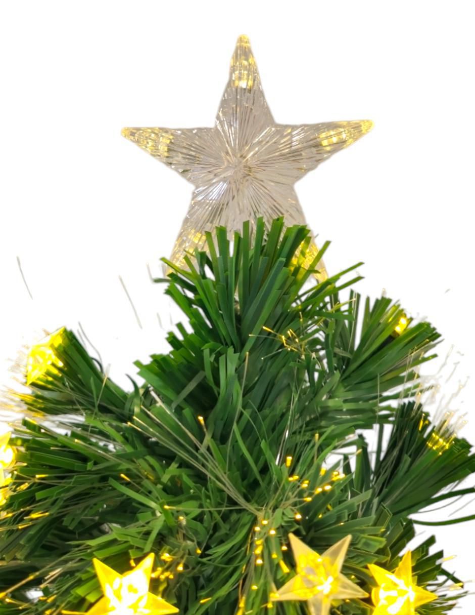 Árbol de navidad Ultrabrillante de plástico con 200 luces 3