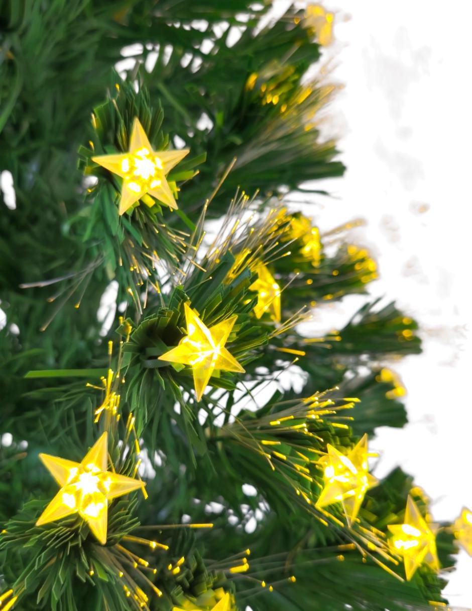 Árbol de navidad Ultrabrillante de plástico con 200 luces 7