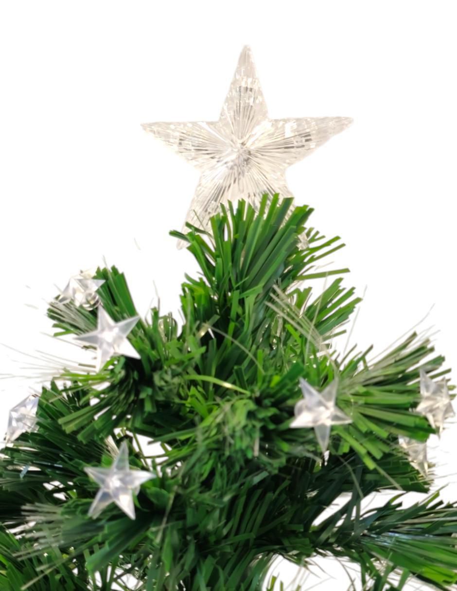 Árbol de navidad Ultrabrillante de plástico con 200 luces 6