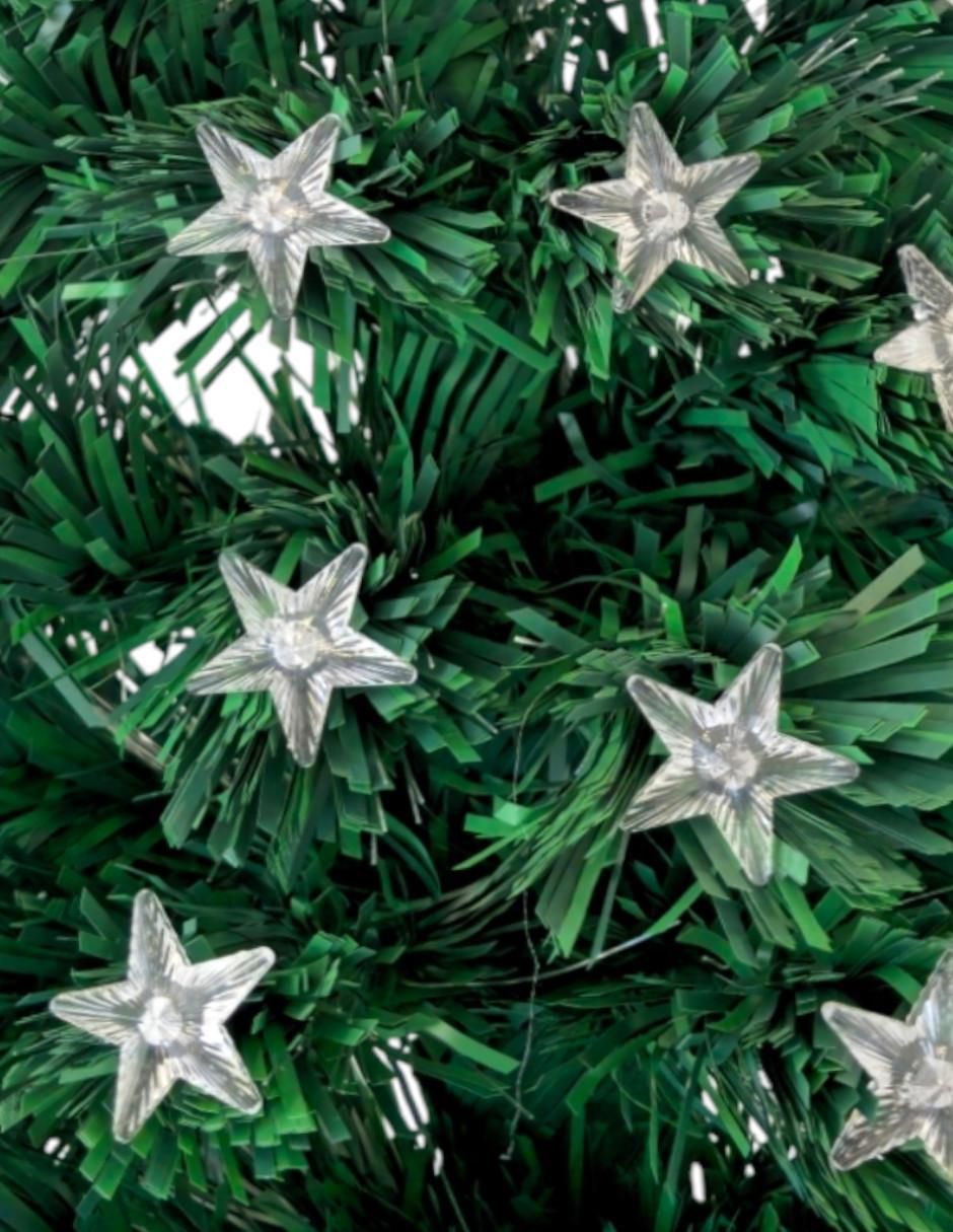 Árbol de navidad Ultrabrillante de plástico con 240 luces