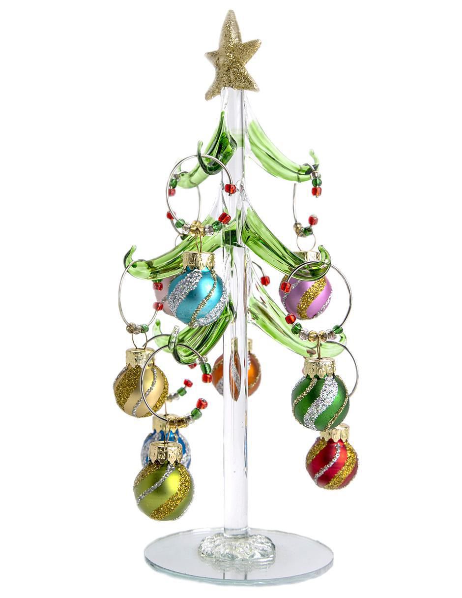 Figura decorativa de árbol de vidrio 3