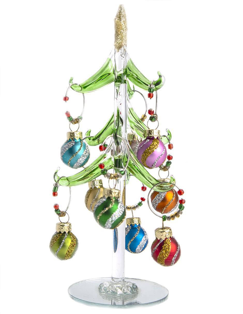 Figura decorativa de árbol de vidrio 4