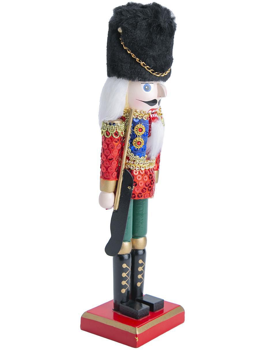 Figura decorativa de cascanueces de madera 3