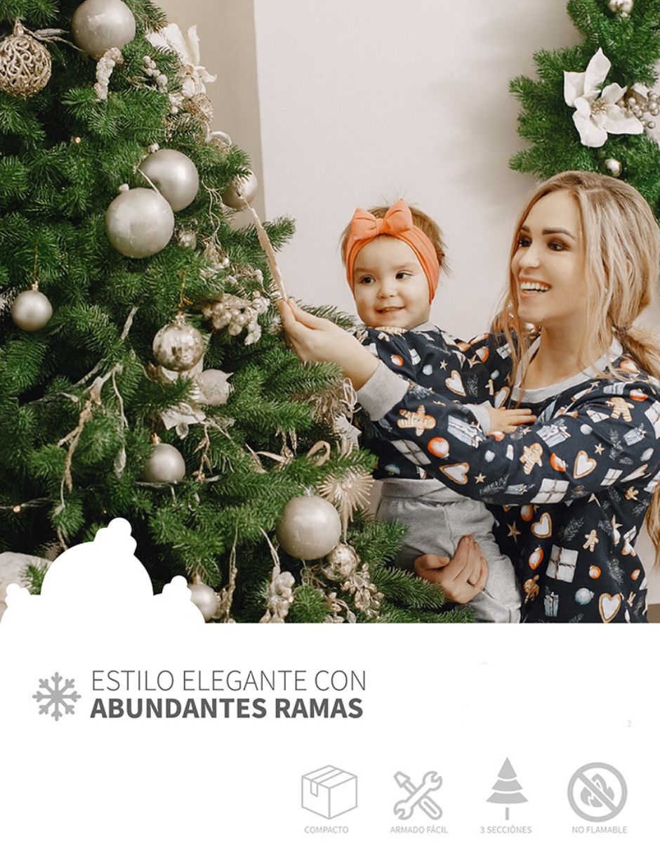 Árbol de navidad de plástico 4